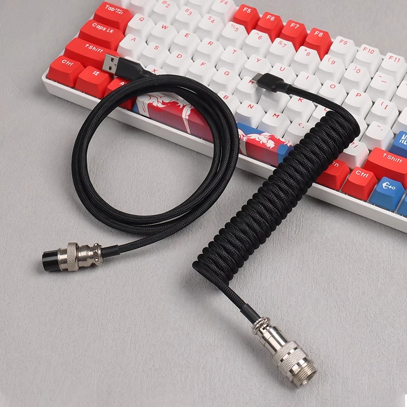 Gaming Keyboard Type C - كابل لوحة مفاتيح ميكانيكية بطول 180
