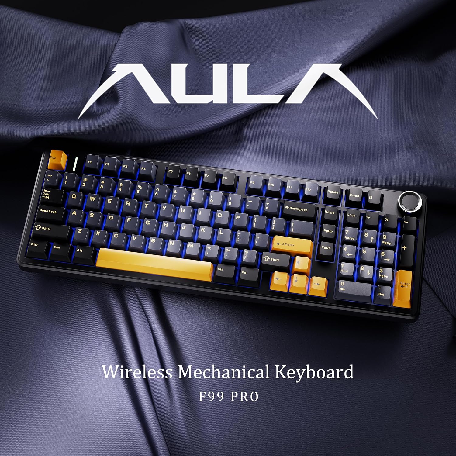 Gaming Keyboard Hot Swappable - لوحة مفاتيح ميكانيكية للألعاب AULA F99PRO