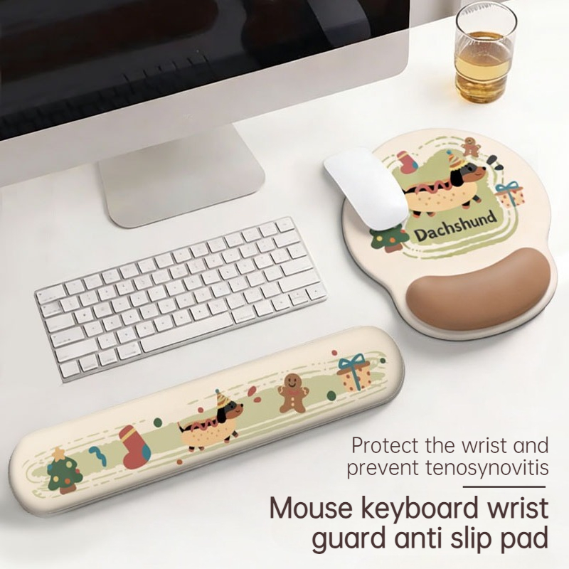 Gaming Keyboard Hand - وسادة ماوس ثلاثية الأبعاد بتصميم كلب