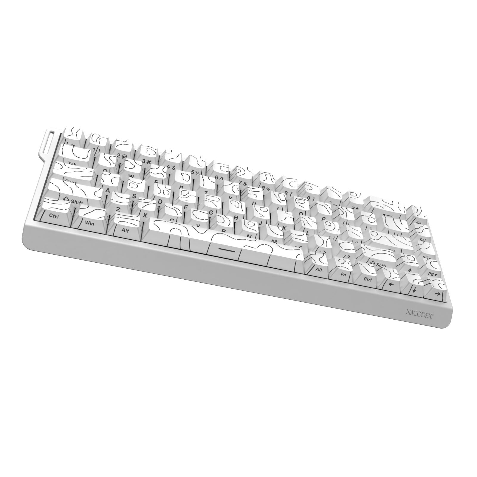 Keyboard Gaming Mac - لوحة مفاتيح ميكانيكية سلكية للألعاب AJAZZ