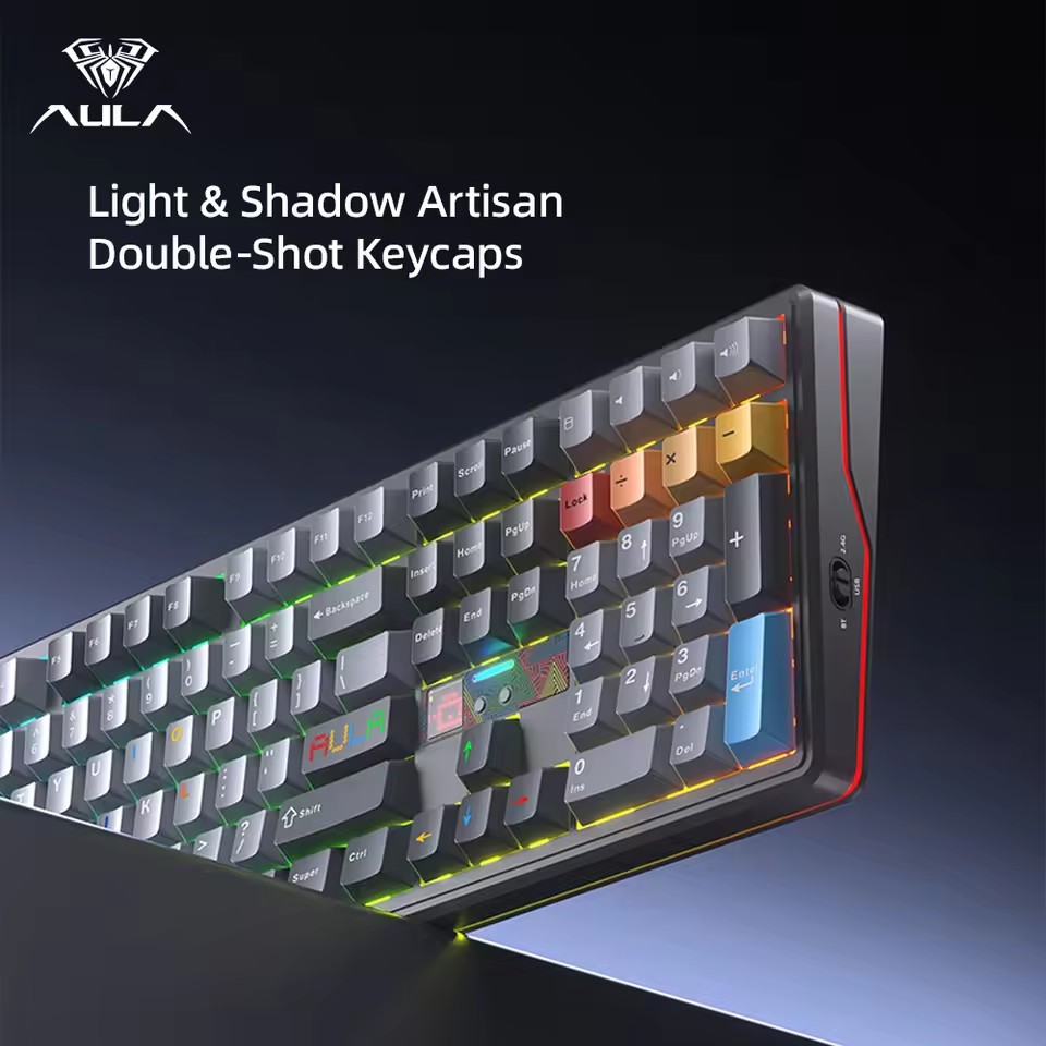 لوحة مفاتيح الألعاب اللاسلكية  - مراجعة Gaming Keyboard Hot Swappable وسعره