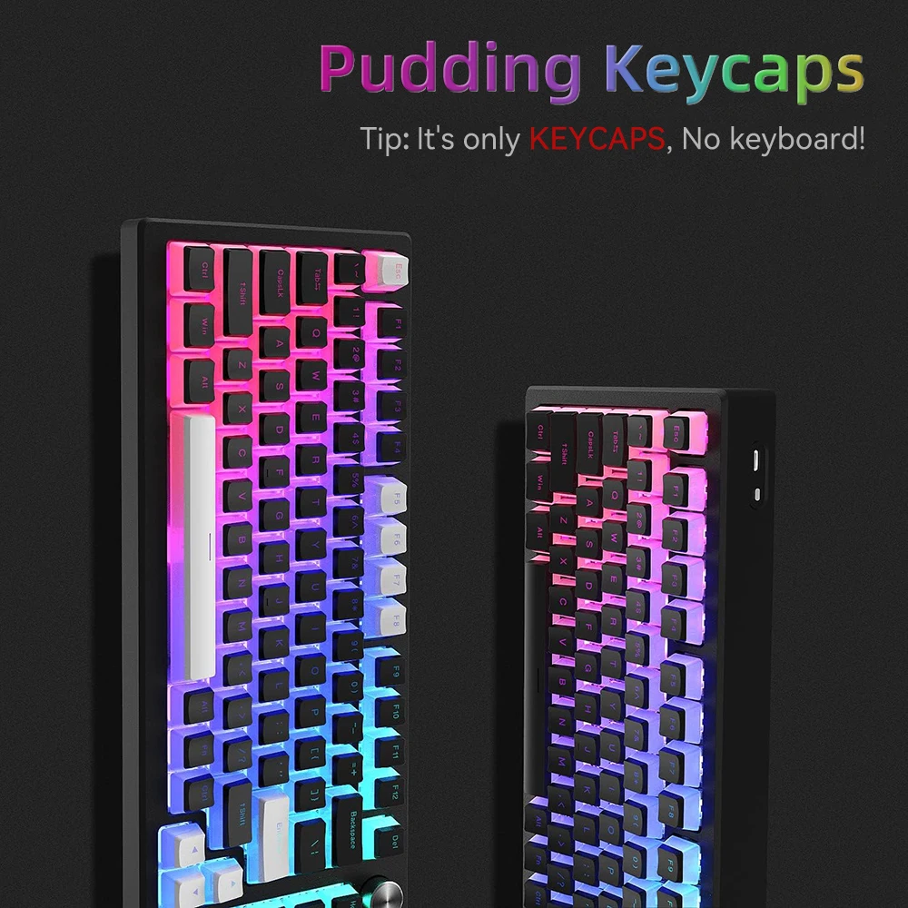 أغطية مفاتيح PBT جديدة 129 مفت - مراجعة Gaming Keyboard Blue Switches وسعره