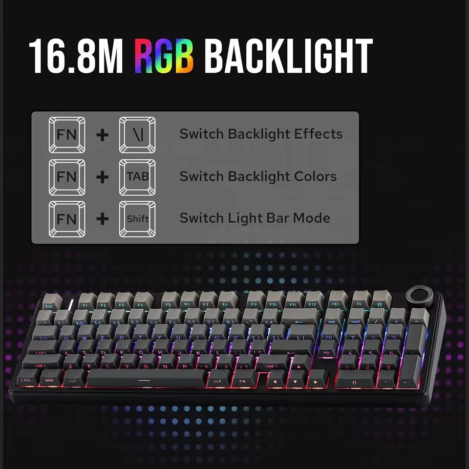 لوحة مفاتيح ميكانيكية للألعاب  - مراجعة Gaming Keyboard Hot Swappable وسعره
