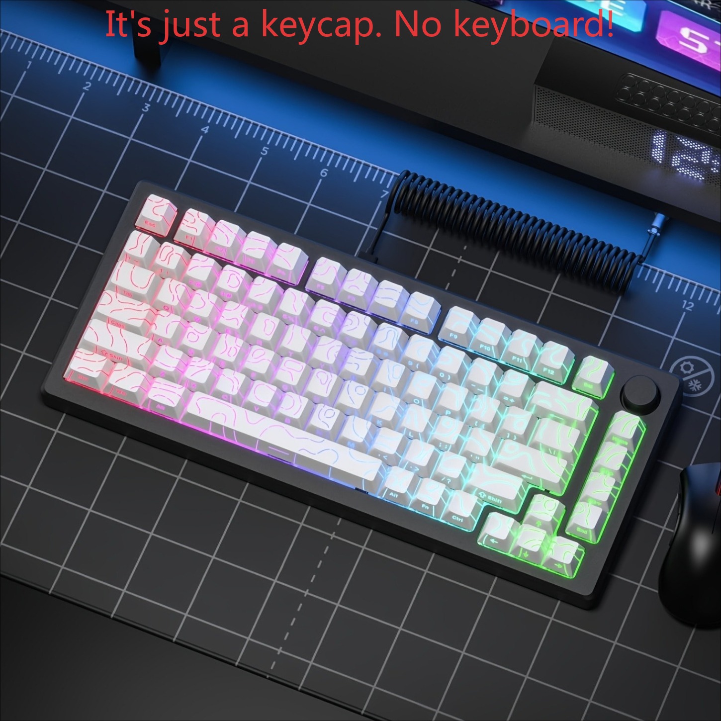 أغطية مفاتيح PBT كونتور لاين 2 - مراجعة Gaming Keyboard Magnetic Switches وسعره