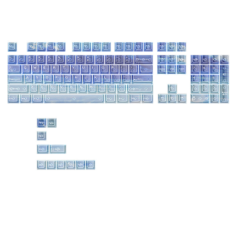 أغطية مفاتيح شفافة من البولي ك - مراجعة Gaming Keyboard Blue Switches وسعره
