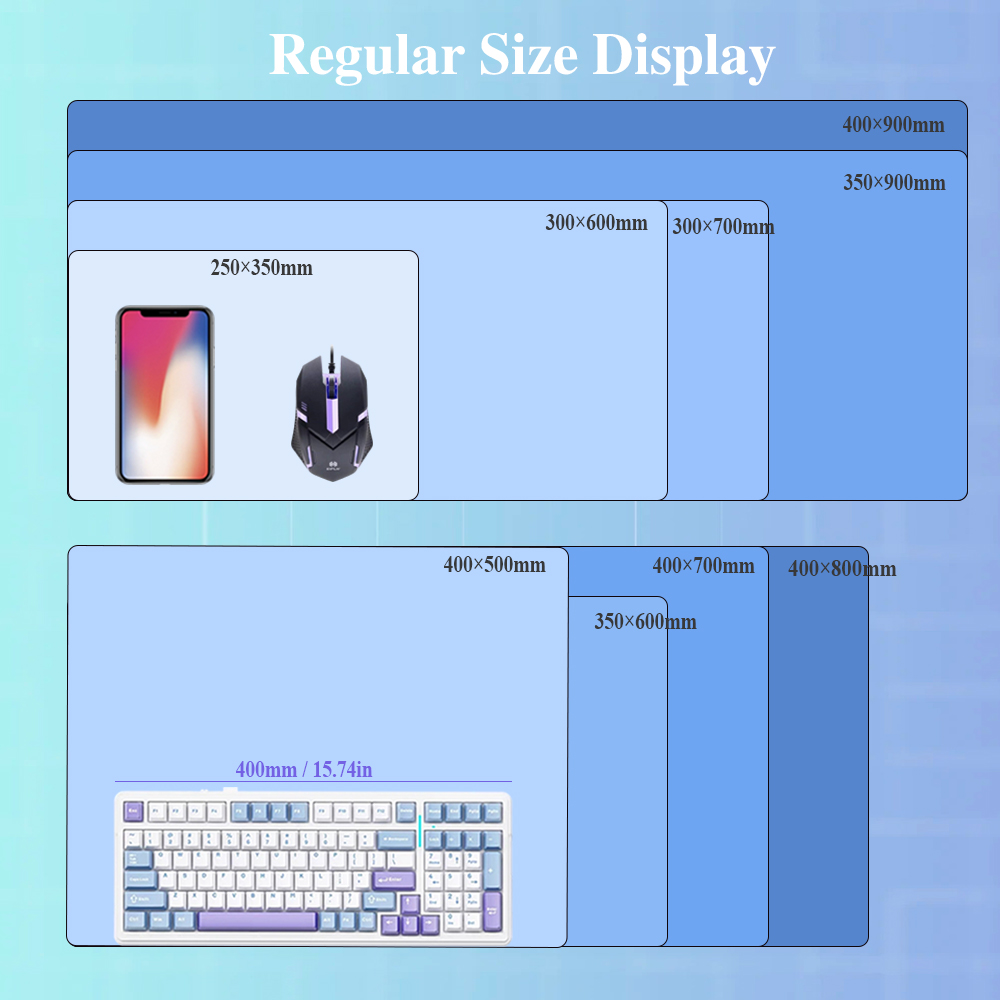 بساط لعب كبير قابل للتخصيص، وس - مراجعة Gaming Keyboard Hand وسعره
