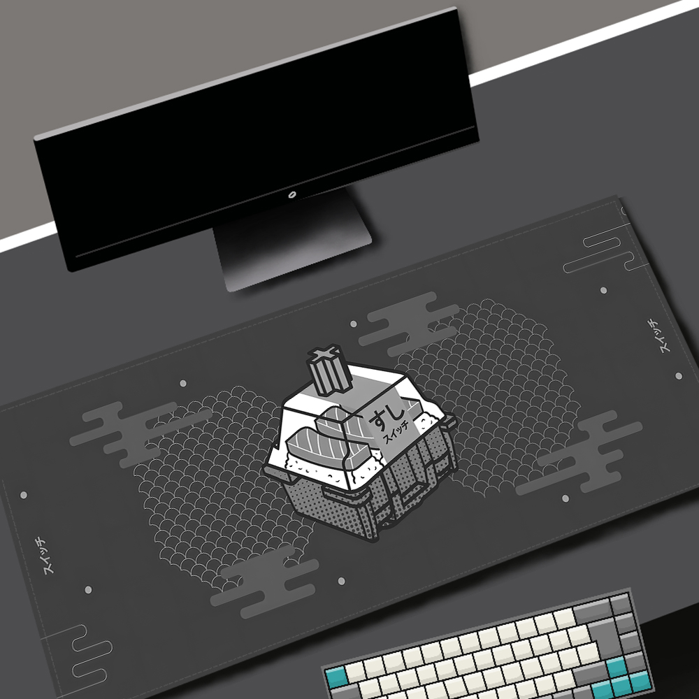 سجادة ماوس ألعاب كاواي رمادية، - مراجعة Gaming Keyboard Mouse Combo وسعره