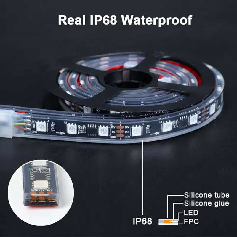 ضمان 3 سنوات، طقم شريط إضاءة R - مراجعة Rgb Underglow Strip وسعره
