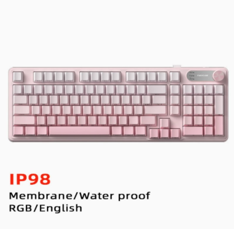 لوحة مفاتيح ألعاب سلكية IP98 F - مراجعة Gaming Keyboard Ip98 وسعره