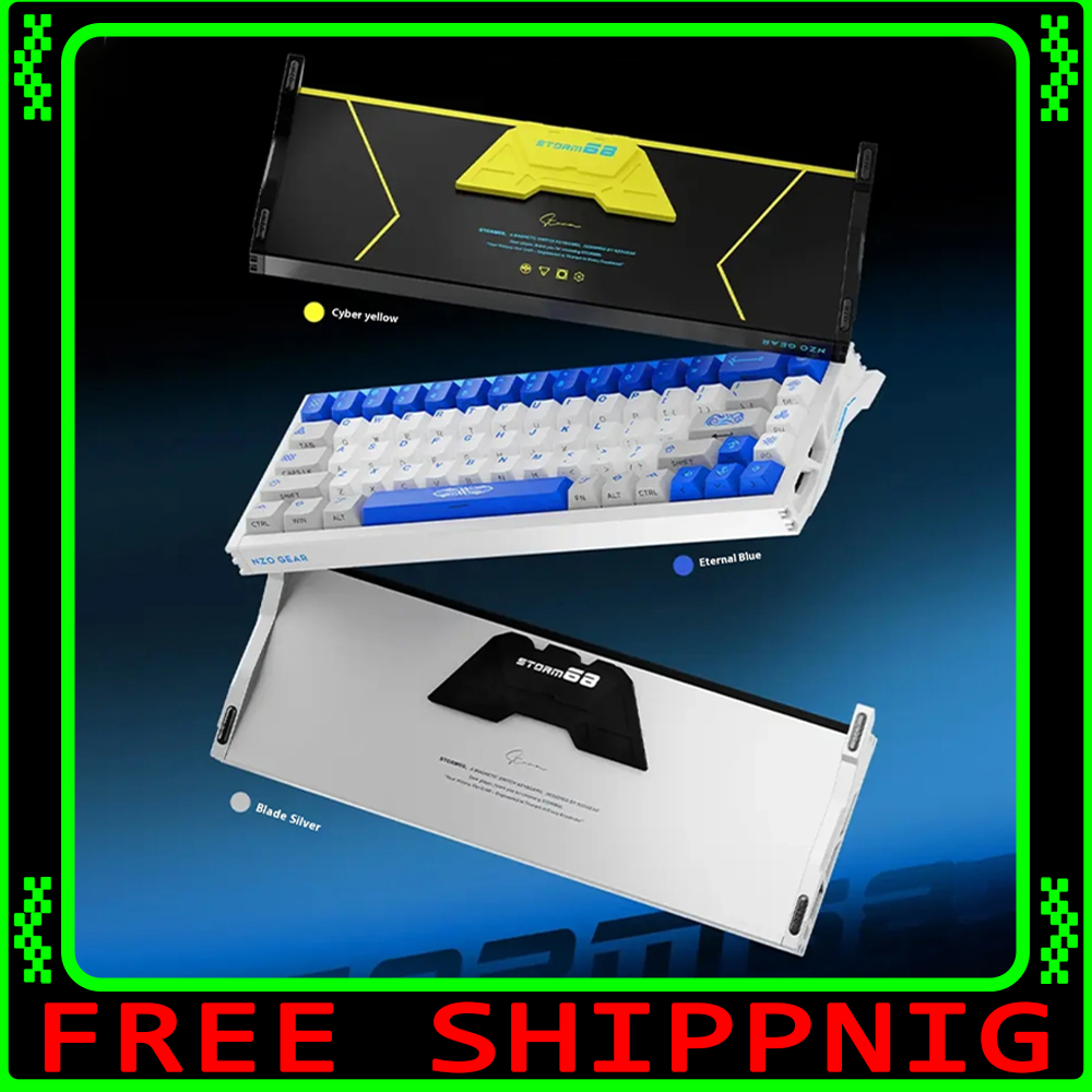 NZO STORM68 بأكسيد الألومنيوم  - مراجعة Gaming Keyboard Magnetic Switches وسعره