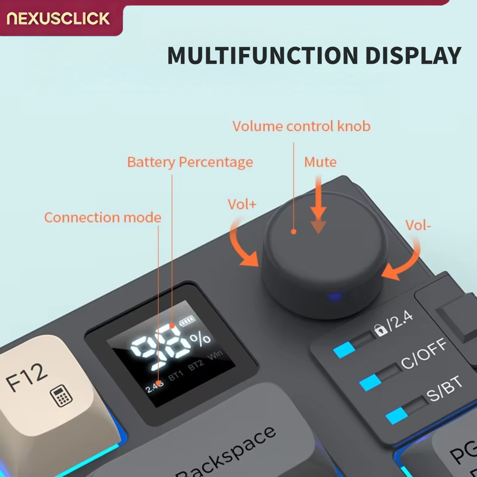 لوحة مفاتيح وماوس ثنائية الوضع - مراجعة Gaming Keyboard And Mouse Combo Wireless وسعره