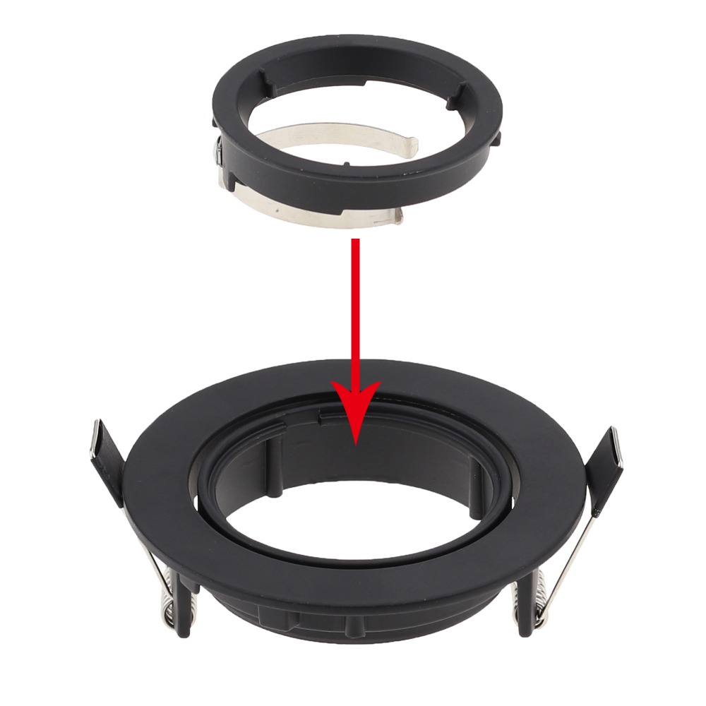 راحة جبل الإطار GU10/MR16 مصبا - مراجعة Gasket Mount Kit وسعره