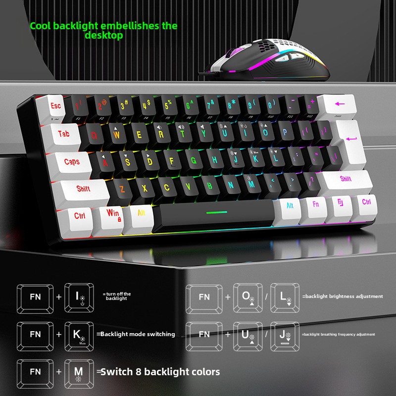 مجموعات لوحة مفاتيح وماوس للأل - مراجعة Gaming Keyboard Extension وسعره